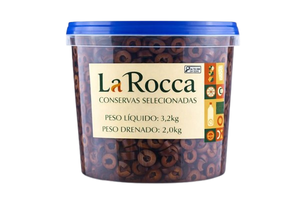 Azeitona Preta Fatiada - La Rocca